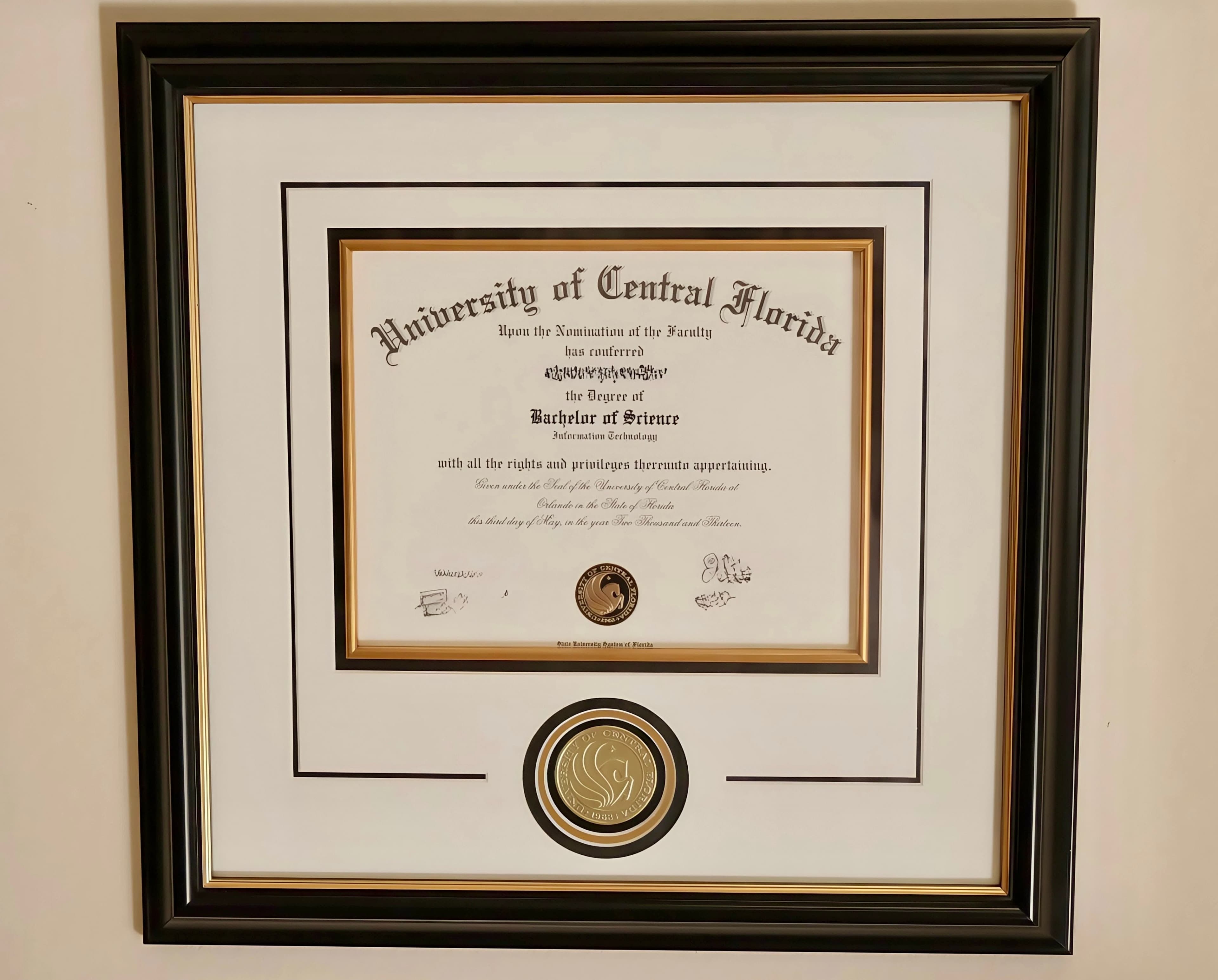 Diploma Framing